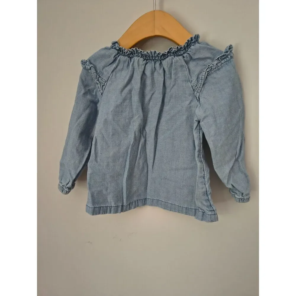Carter's Baby Chambray Top 18m